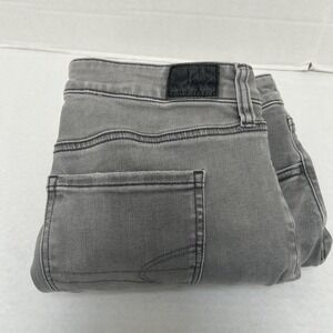 American Eagle Next Level Stretch Gray‎ Hi-Rise Jegging Jean Size 12 X-Long